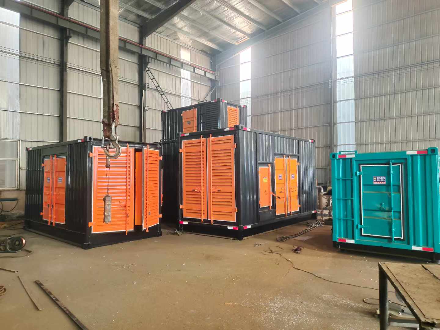 东辽500kw柴油发电机组可以带动多少功率设备?